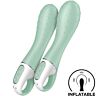SATISFYER - AIR PUMP VIBRADOR 3 INFLABLE PUNTO G MENTA