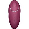 Vibrateur Lay on Satisfyer Tap & Climax 1 avec golpeteo