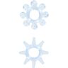 Puissance extensible 2pcs anneau bleu