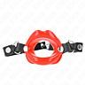 Mors KINK 8 cm avec sangle en similicuir ajustable