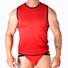 Camiseta Rouge MACHO Underwear Sportive Élite