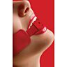 corset rouge Ouch gag respirante