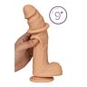Dildo S Pleasures Realistic DAVID 9" anatomique et flexible