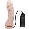 The big penis dildo  con vibracion natural 23.5 cm