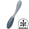 Satisfyer - g-spot flex 3 multi vibrador gris