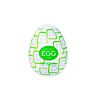 Masturbateur Tenga EGG Cubic avec textures en relief