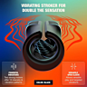 Masturbateur masculin vibrant ARCWAVE ZING noir à double moteur