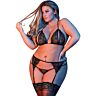 Ensemble de lingerie BRA GARTER & G-SET Loviux en 3 pièces