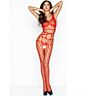 Bodystocking PASSION WOMAN BS032 avec ouverture sexy