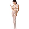 Bodystocking Passion Woman BS048 avec ouverture à l'entrejambe
