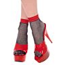 Chaussettes courtes résille Music Legs