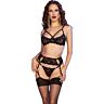 Ensemble de lingerie Chilirose CR 4697 quatre pièces