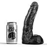 Dong 22 cm ALL BLACK | Doux et flexible pour tous les plaisirs