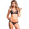 Lingerie Leg Avenue Cage Strap Bikini Top & Panty