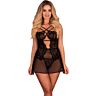 Ensemble de lingerie sexy LIVCO CORSETTI Baririn en noir