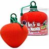 éponge de bain en forme de fraise avec Vibromasseur