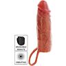 Funda Pene GET REAL Hydrated Skin 16 cm avec vibration