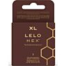 Préservatifs LELO HEX Respect XL | Sensation et confort