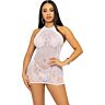 Mini robe sexy Leg Avenue en dentelle et malla