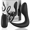 Vibrateur prostatique télécommande BLACK&SILVER Anal Massage