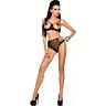 Ensemble de lingerie Me-Seduce Jade Noir S/M