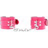 Menottes KINK Ajustables avec Doublure en Framboise