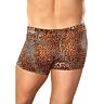 Short Male Power Leopard pour une silhouette audacieuse