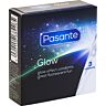 Préservatifs Pasante Glow - 3 unités qui brillent dans l'obscurité