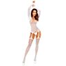 Bodystocking PASSION Woman BS125 avec ouverture à l'entrejambe