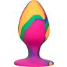 Plug Anal CALEXOTICS Cheeky Tie-Dye avec ventouse