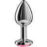 Plug Anal SECRETPLAY Aluminium 7 cm pour une sensation distinctive