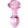 Plug anal S Pleasures Crystal Aurora en verre