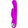 Vibrateur Rabbit Pretty Love Lamar pour stimulation double