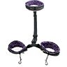 Kit de Bondage Pipedream Purple Cheetah pour différentes pratiques