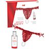 Kits Lubricants INTT RELEASES Panty Brésilien avec Gel Fraise