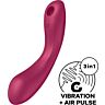 Succionateur Satisfyer Curve Trinity 1 avec vibration
