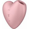 Stimulateur clitoridien SATISFYER Cutie Heart Air Pulse
