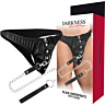 Tanga BDSM Darkness avec chaîne en métal - Confort et sécurité