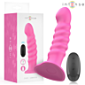 Vibrateur télécommandé INTENSE CINDY avec design spiralé