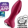 Vibrateur Anal SATISFYER Rotator Plug 2+ avec Application