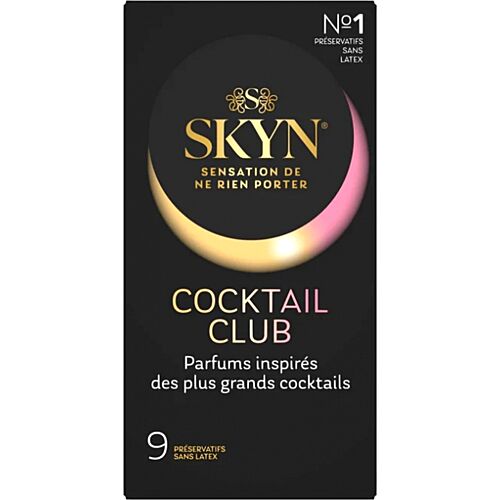 Préservatif Manix Cocktail Club 9 - Saveurs variées