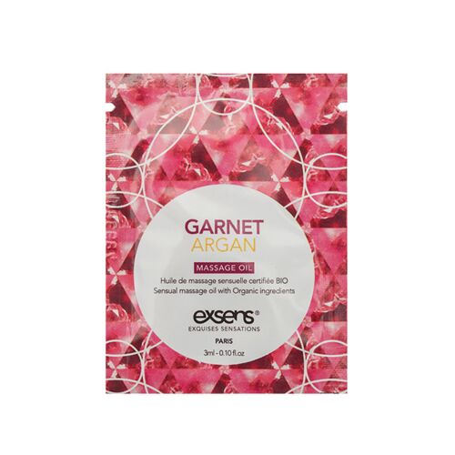Garnet Argan Massage Oil 3ml.