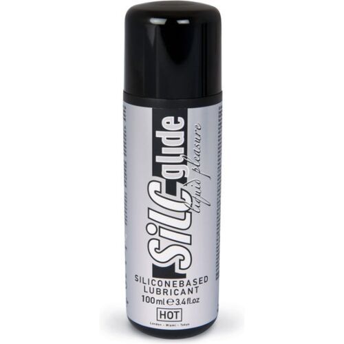 Lubrifiant silicone HOT Silc Glide 100ml - douceur veloutée