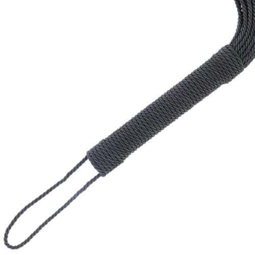 Fouet BDSM DARKNESS 50CM avec prise en main