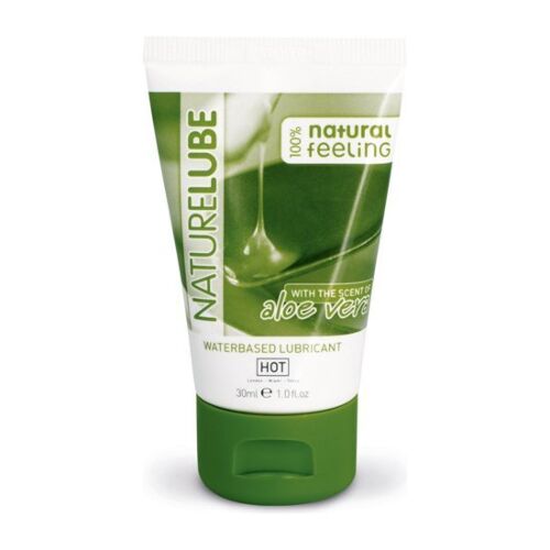 Lubrifiant à base d'eau HOT Nature Lube 30 ml Aloe Vera