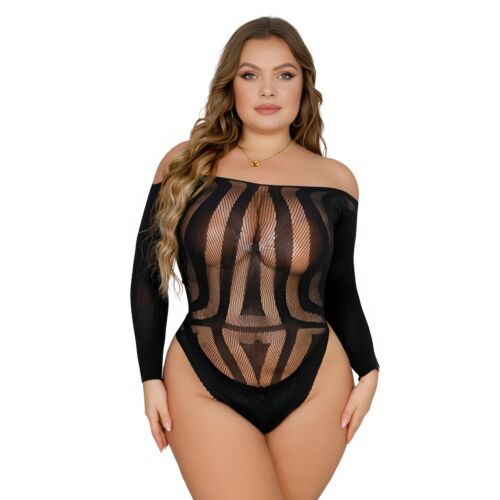 Body Long Manches Lace | Détails Sensuels et Élégants