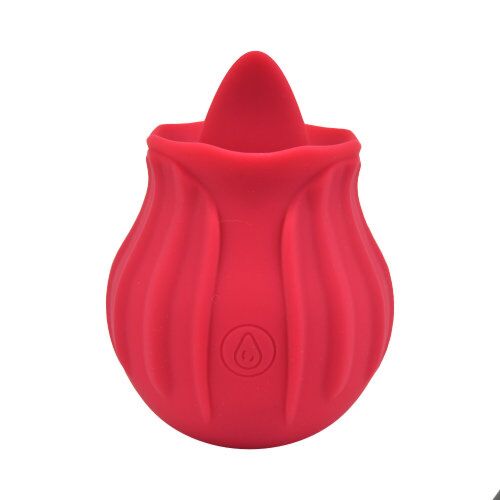 Vibromasseur Loving Joy Rose avec langue lèche