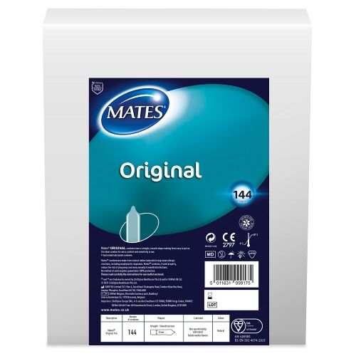 Préservatif Mates BX144 | Lubrifié et sécurisé