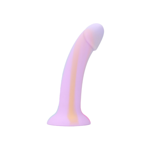Dildo Mina Taro Silicone | Éclat dans l'obscurité