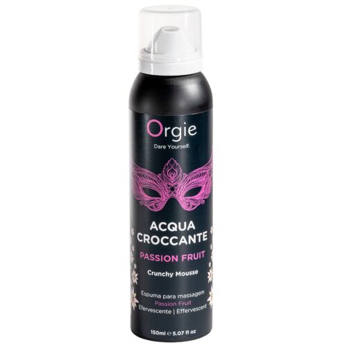 Mousse effervescente Orgie Acqua Croccante Passion Fruit